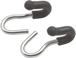Centaur SS Rbr Cvrd Horse Curb Hooks