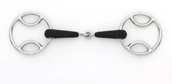Centaur Jointed Loop Ring Gag Horse Bit, 5