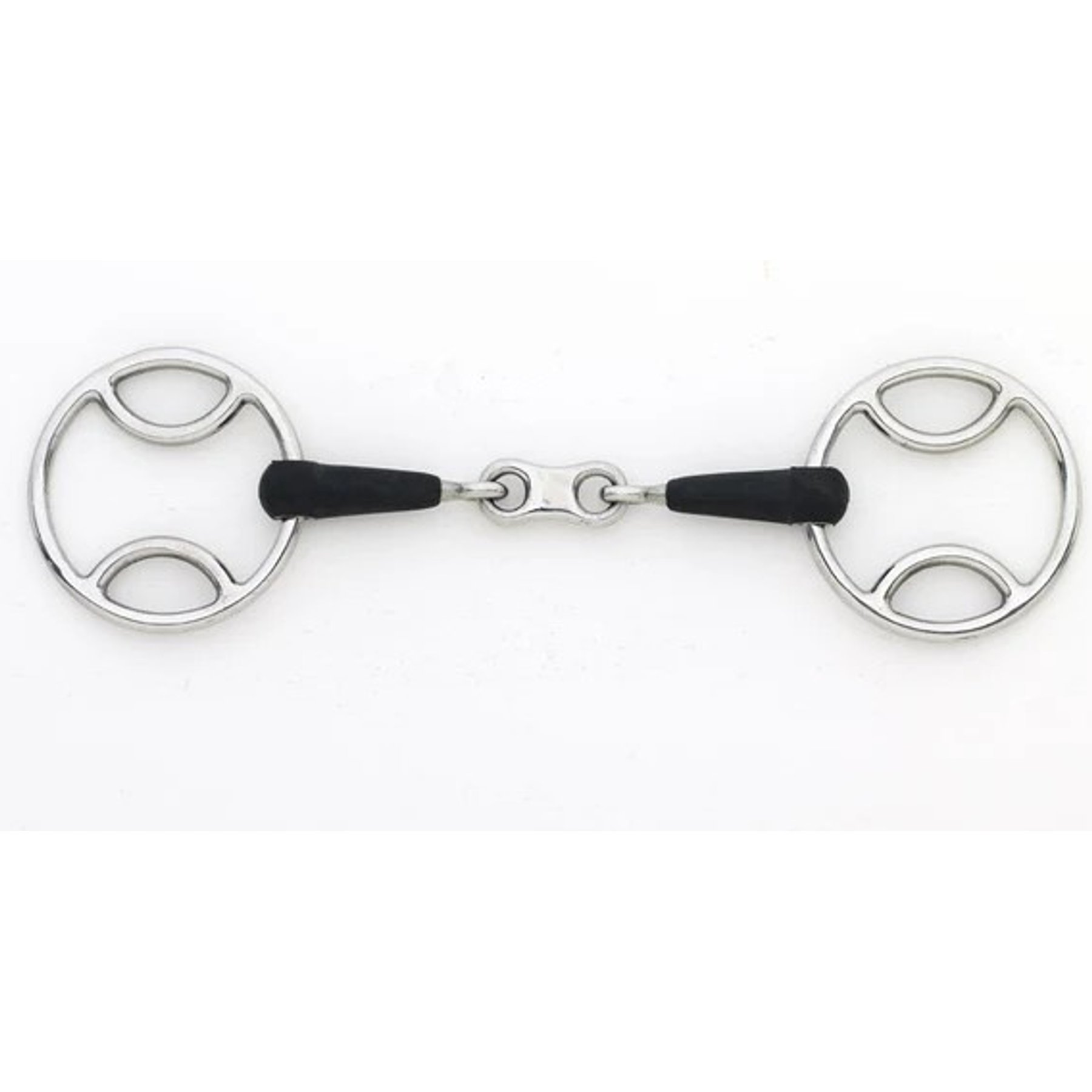 Centaur French Link Loop Ring Gag Horse Bit, 5 1/2