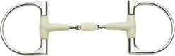 Happy Mouth Contour Double Joint King Dee Horse Bit, 5 1/2