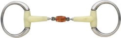 Happy Mouth CTR Double Joint CPRoll RND Eggbutt Horse Bit, 5