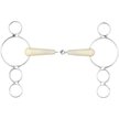 Show in main carousel: Happy Mouth Jointed 3-Ring Gag Horse Bit, 5 1/2 slide 1 of 1