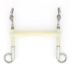 Happy Mouth Low Port Weymouth Horse Bit, 5 1/2