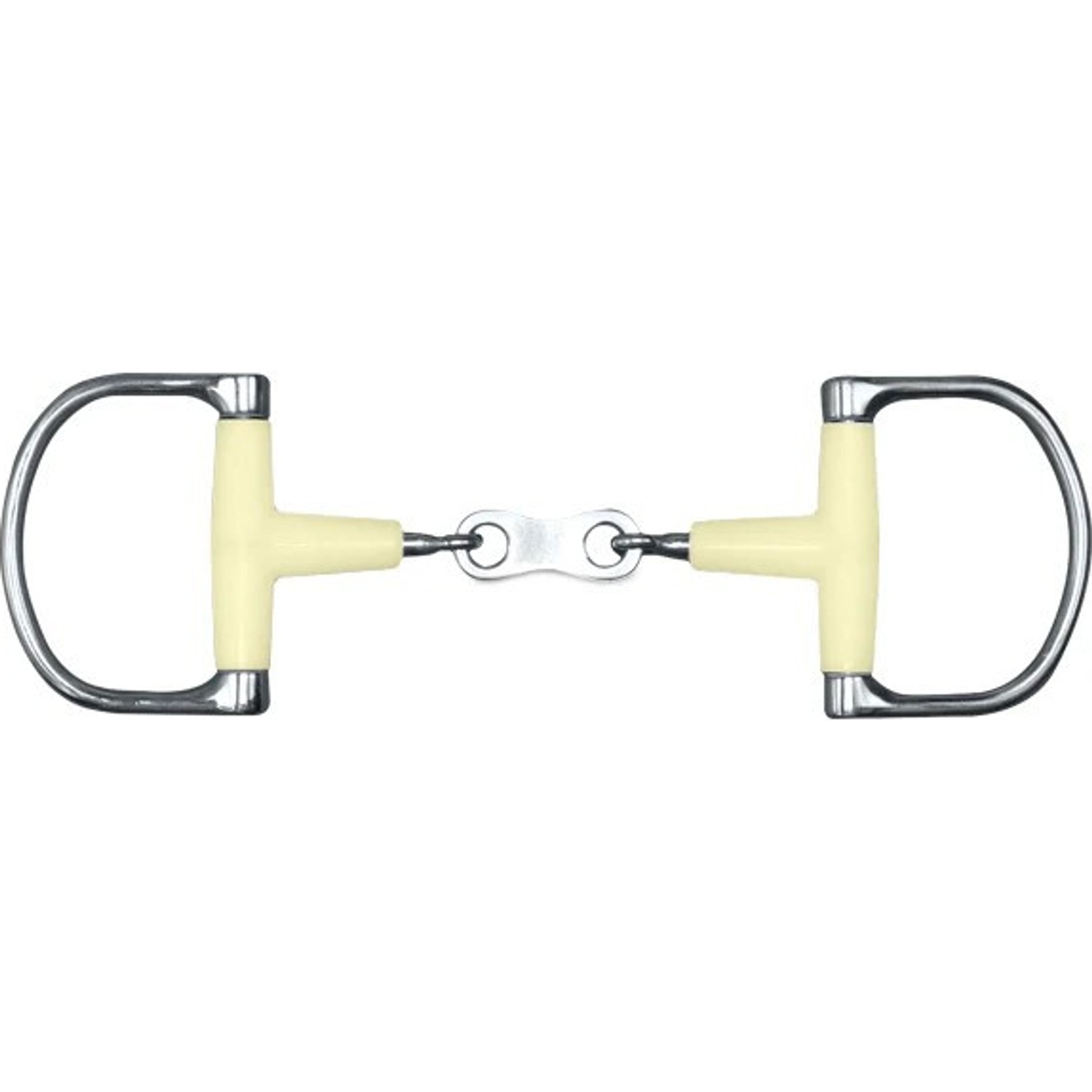 Happy Mouth French Link Racing Dee Horse Bit, 4 1/2