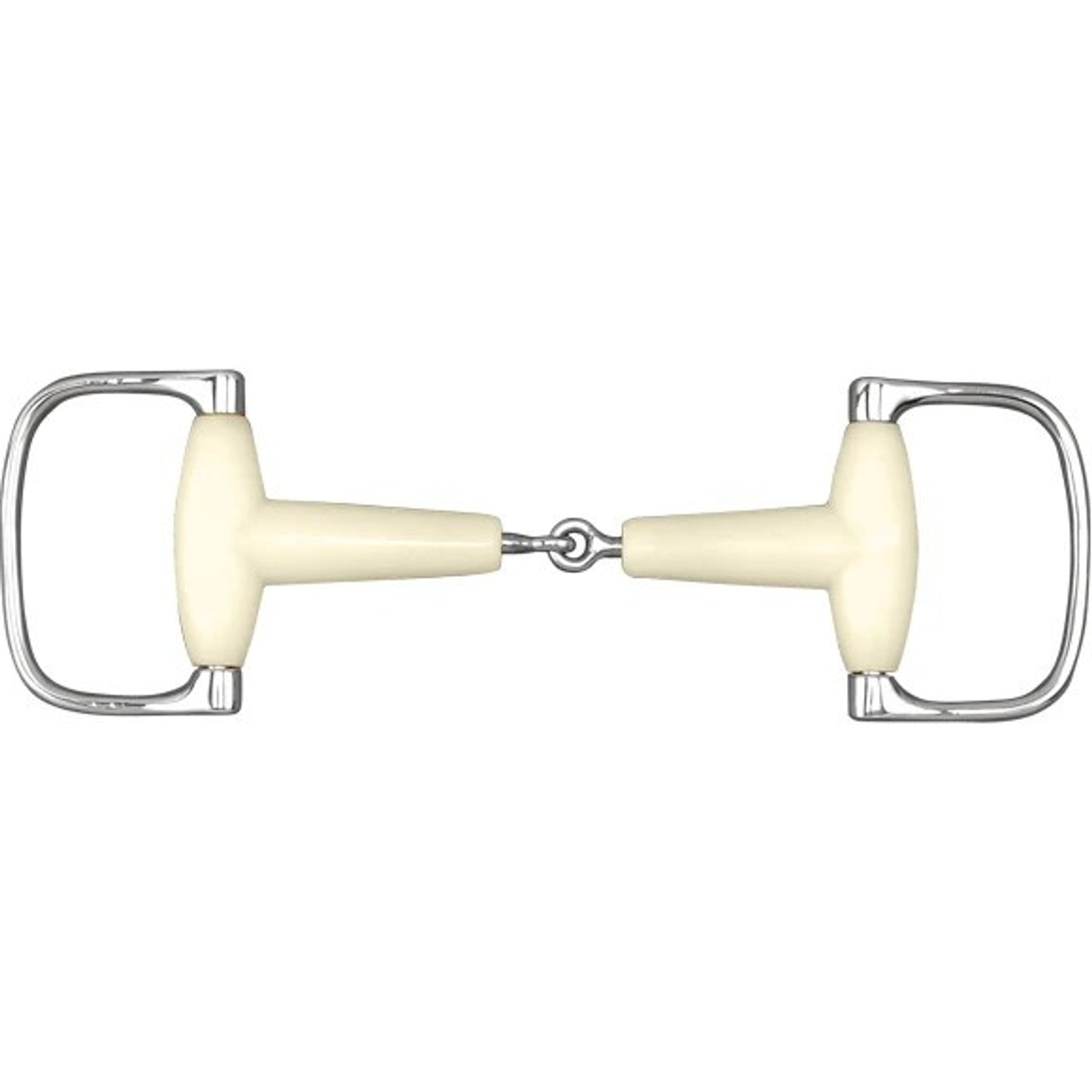 Happy Mouth Jointed Racing Dee Horse Bit, 5