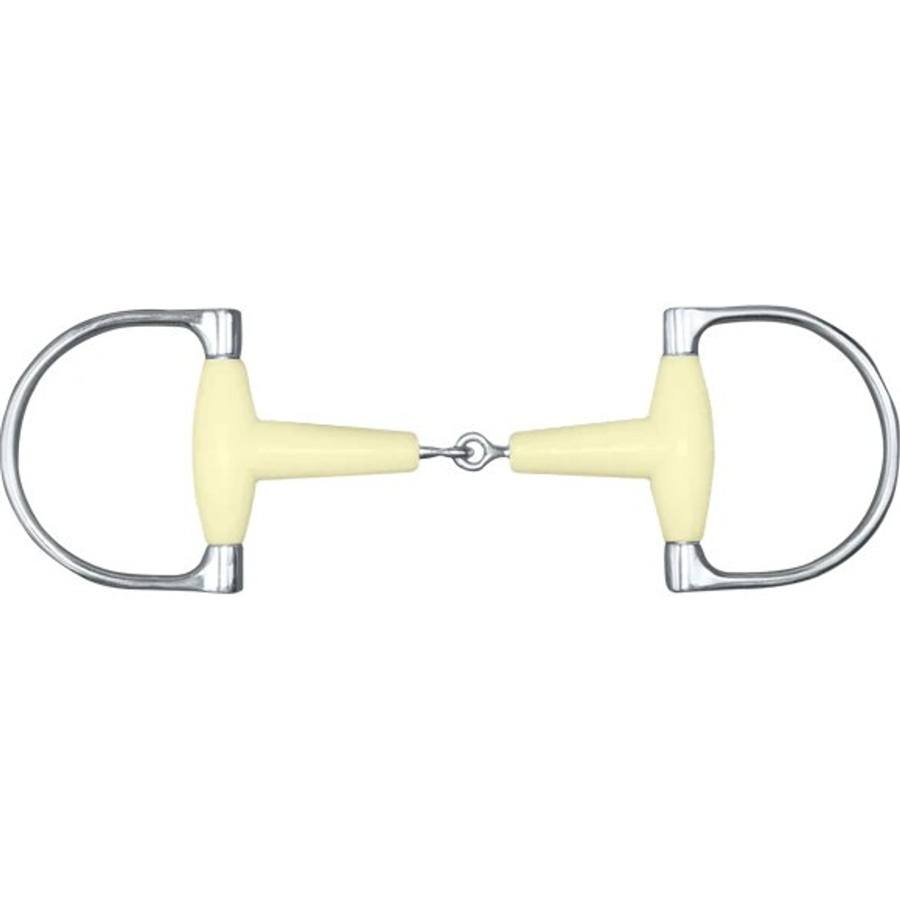 Happy Mouth Jointed King Dee Horse Bit, 5 1/2