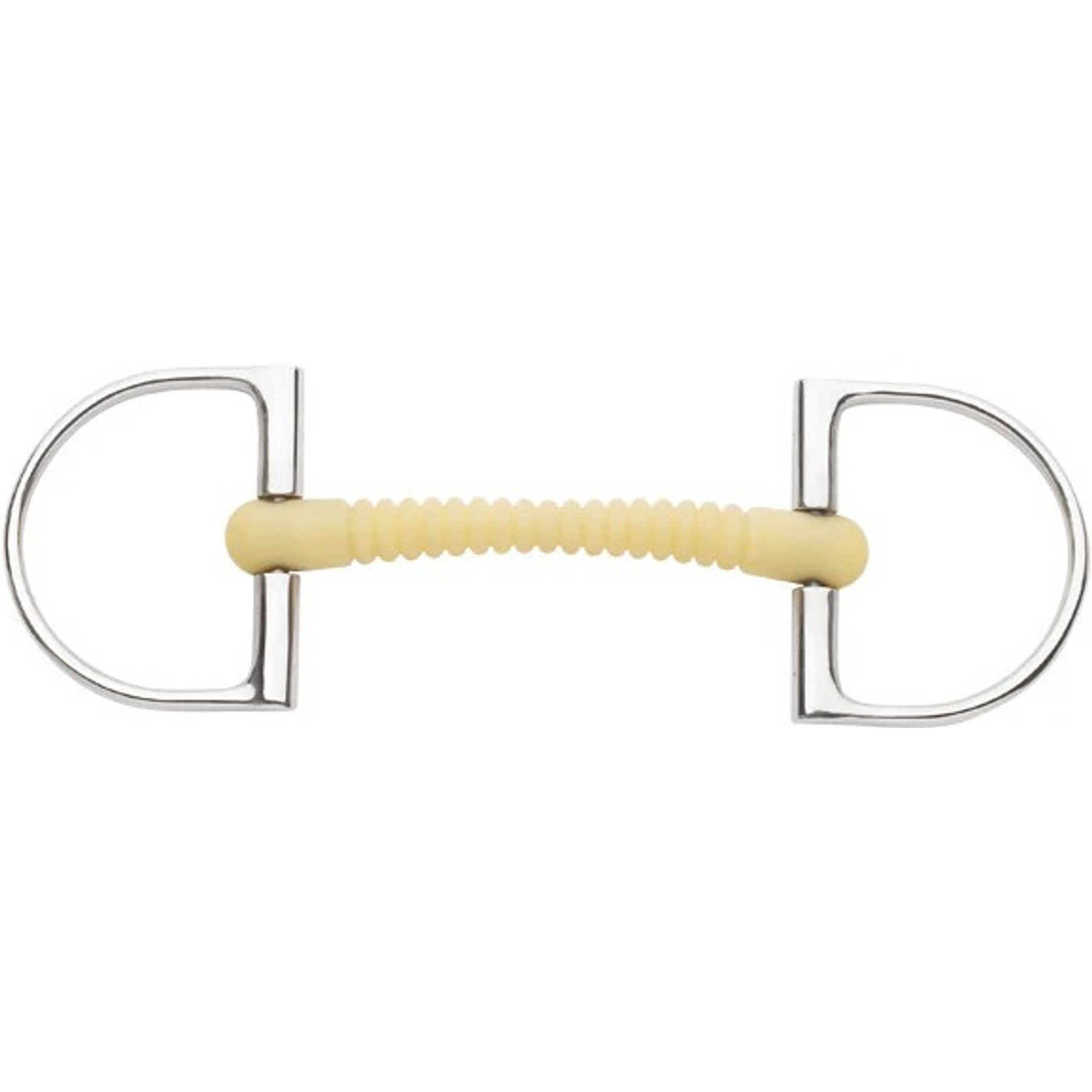 Happy Mouth Mullen Ribbed PRO King Dee Horse Bit, 5 1/2