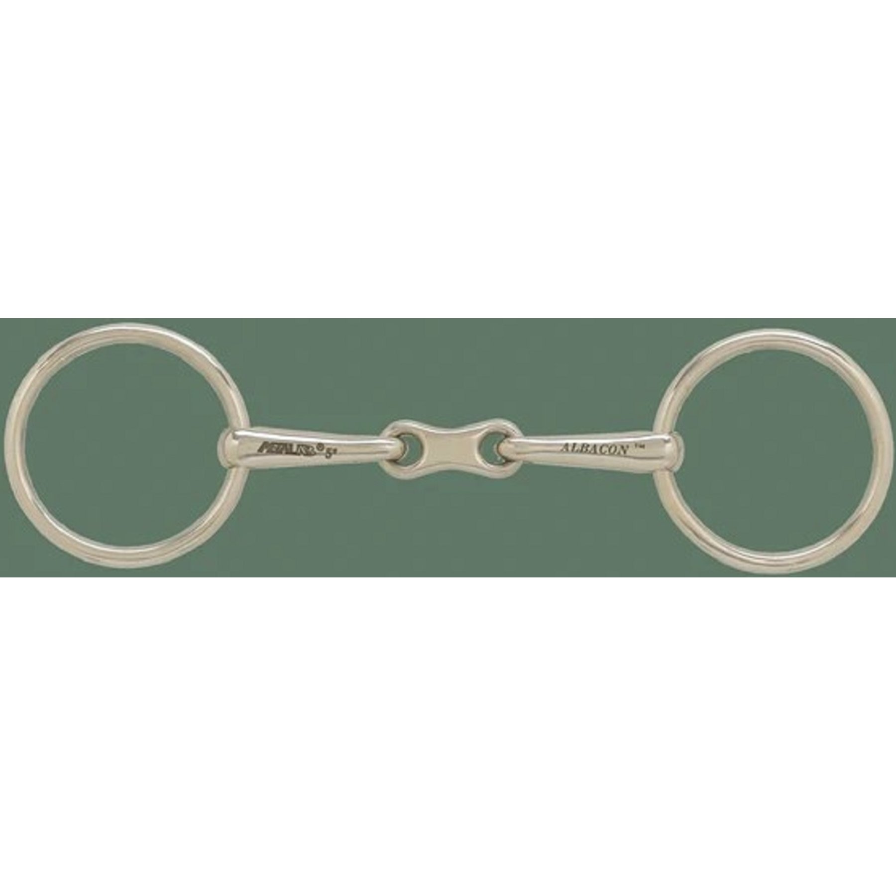 ALBACON French Link Bradoon Horse Bit, 5 1/2-in