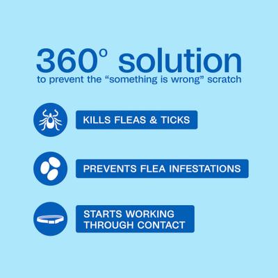 Show full view: Adams Plus Flea & Tick Collar for Dogs, Large slide 2 of 13