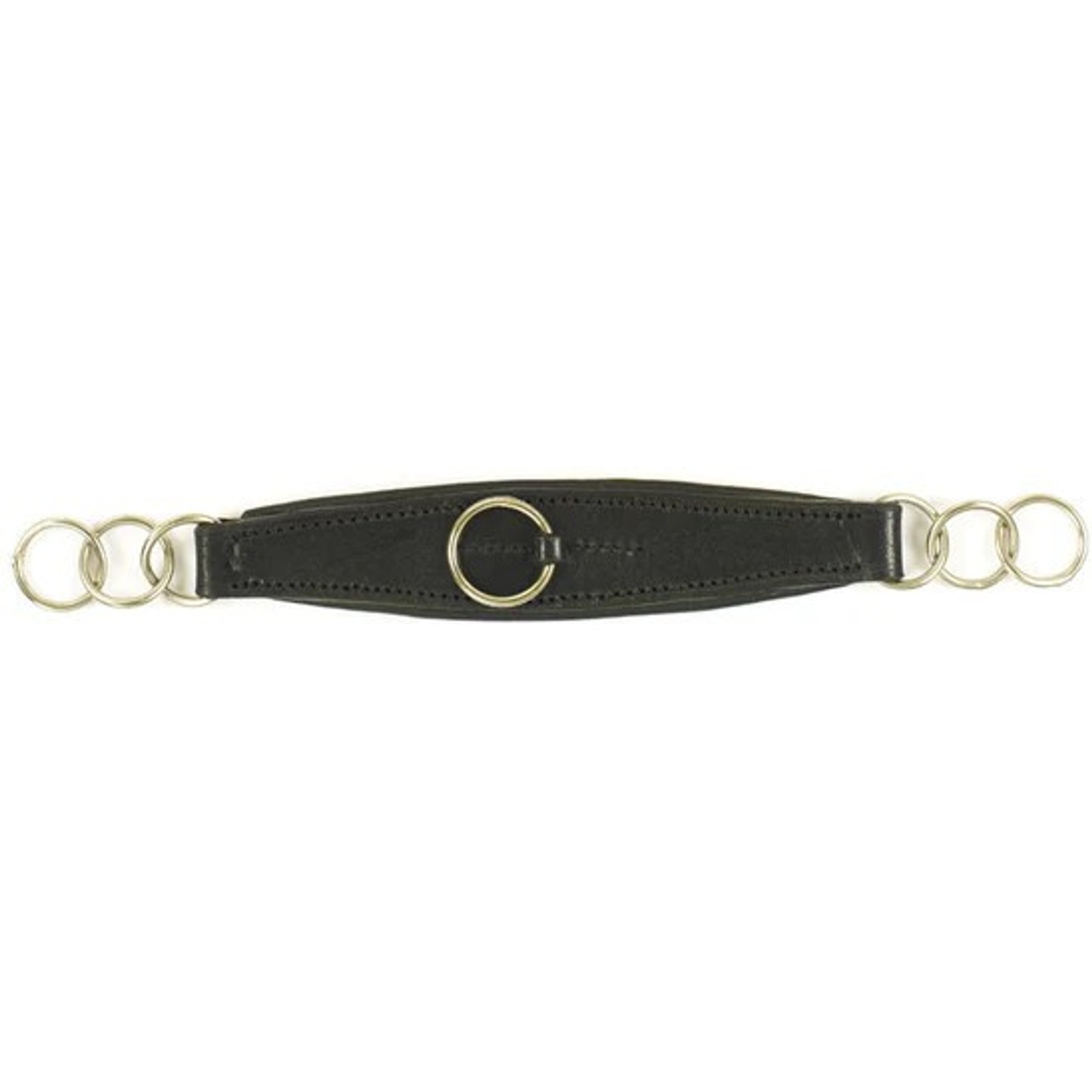 Camelot Contour Padded Horse Curb Chain, Black