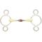 Show in main carousel: Happy Mouth Double Joint Cpr Roller 2-Ring Gag Horse Bit, 5 slide 1 of 1