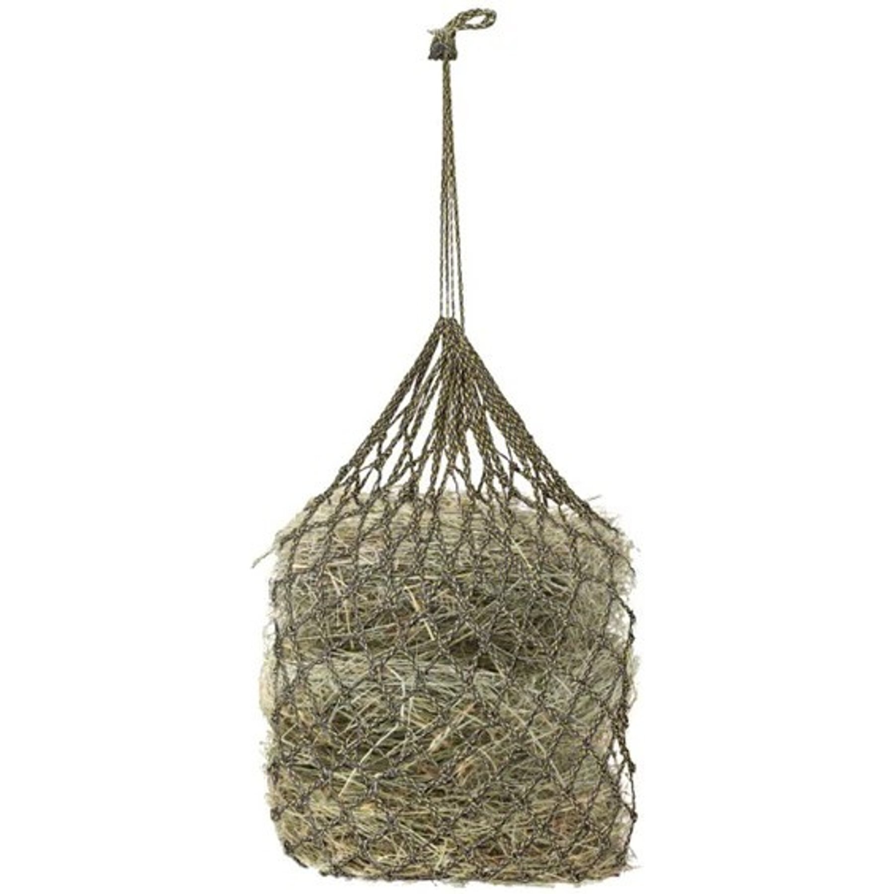 Equi-Essentials Niblet MD Horse Stall Hay Net 42, Navy/Yellow, Trailer 2-Flake