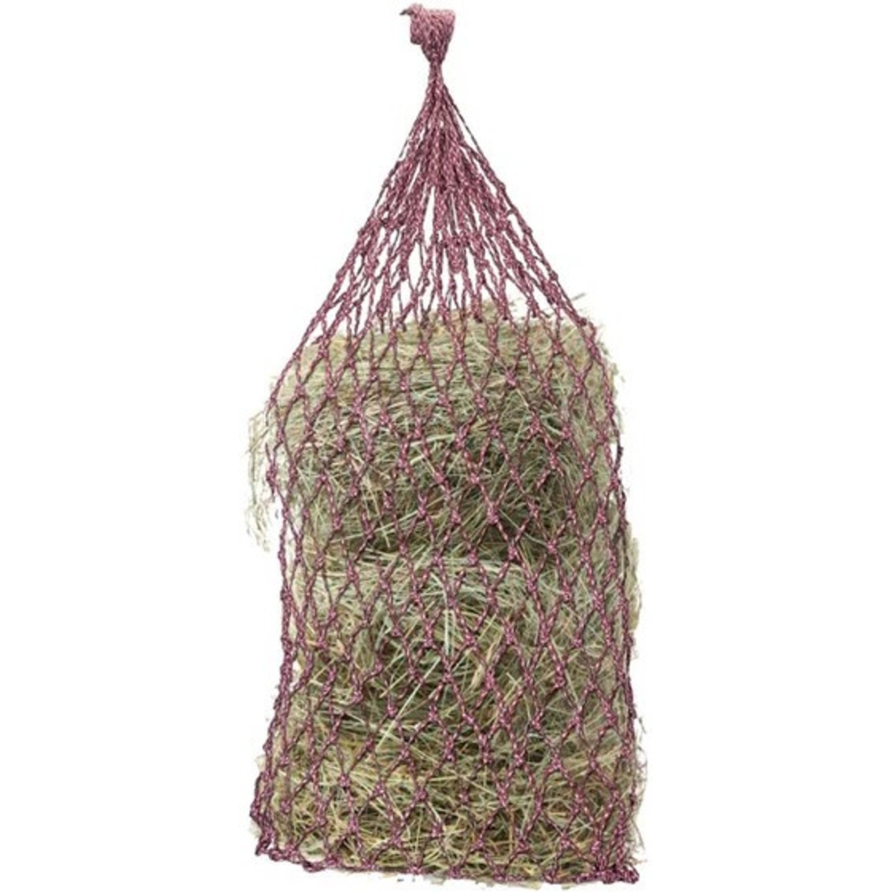 Equi-Essentials Niblet MD Horse Stall Hay Net 42, Maroon/Pink, Stall 4-Flake