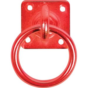 A PERRY Horse Swivel Tie Ring, Red, 2 count