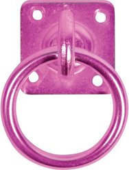 A PERRY Horse Swivel Tie Ring, Pink, 2 count