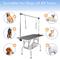 Show in main carousel: LovMor Foldable Dog & Cat Bath Grooming Table with Adjustable Height Arm, Black, 46-in slide 5 of 8