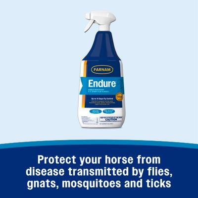 Show full view: Farnam Endure Sweat Resistant Horse Fly Spray, 32-fl oz bottle slide 9 of 12