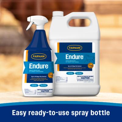 Show full view: Farnam Endure Sweat Resistant Horse Fly Spray, 32-fl oz bottle slide 7 of 12