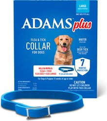Adams Plus Flea & Tick Collar for Dogs, Large