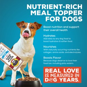 Brutus Broth Beef Bone Broth Hip & Joint with Glucosamine Dog Food Topper, 32-oz box
