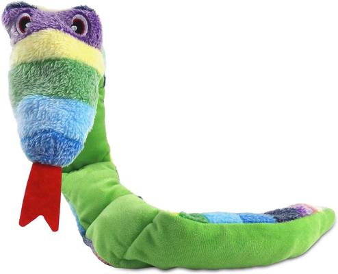 Show full view: Bow-Wow Pet Snake Squeaky Dog Plush Toy, 35-in slide 2 of 7