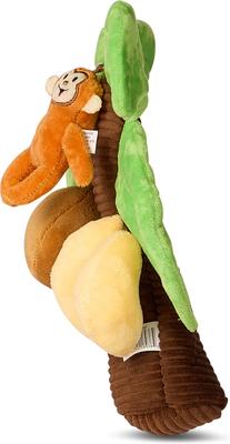 Show full view: Bow-Wow Pet Palm Tree Hide & Seek Squeaky Dog Plush Toy, 10-in slide 4 of 9