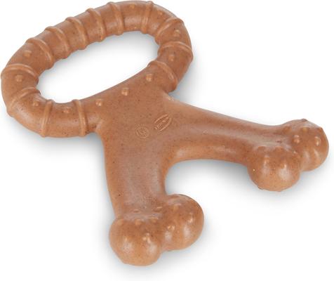 Show full view: American Kennel Club AKC Training Chicken Scented V-Ring Wood-Infused Dog Chew Toy slide 7 of 9