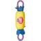 Show in main carousel: Dubble Bubble Candy Wrapper with Rope Handles Squeaky Dog Plush Toy slide 1 of 4