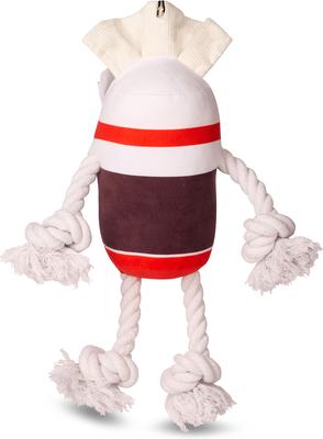 Show full view: Tootsie Roll Candy Man Squeaky Dog Plush Toy slide 7 of 8