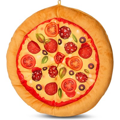 Bow-Wow Pet Bow-Wow Pet Pizza Squeaky Dog Plush Toy