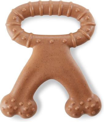 Show full view: American Kennel Club AKC Training Chicken Scented V-Ring Wood-Infused Dog Chew Toy slide 6 of 9