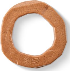 American Kennel Club AKC Training Peanut Butter Scented Ring Wood-Infused Dog Chew Toy