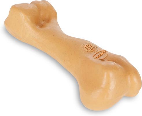Show full view: American Kennel Club AKC Training Beef Scented Thick Bone Wood-Infused Dog Chew Toy slide 7 of 8