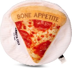 Kenneth Cole Pizza Squeaky Dog Plush Toy