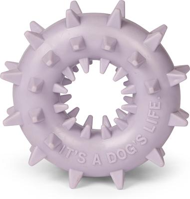 Show full view: Kenneth Cole Spiked Tough Spiked Ring Dog Chew Toy, Purple slide 2 of 5