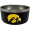 Show in main carousel: ShopInstaPets NCAA Stainless Steel Dog Bowl, 32-oz, Iowa Hawkeyes slide 1 of 4