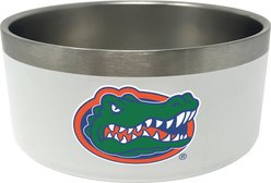 ShopInstaPets NCAA Stainless Steel Dog Bowl, 32-oz, Florida Gators