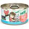 Show in main carousel: BFF Play Pate Lovers Salmon & Tuna Tuck Me In Wet Cat Food, 2.8-oz can, pack of 12 slide 1 of 12