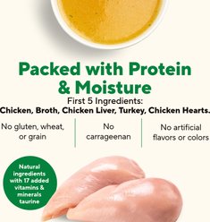Dave's Pet Food Naturally Healthy Chicken Dinner Formula Pate Grain-Free Canned Wet Cat Food, 12.5-oz can, case of 12 slide 2 of 9