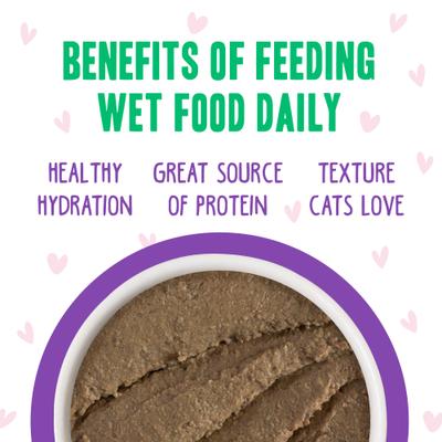 Show full view: BFF Play Pate Lovers Tuna & Beef Bodacious Wet Cat Food, 5.5-oz can, pack of 8 slide 6 of 12