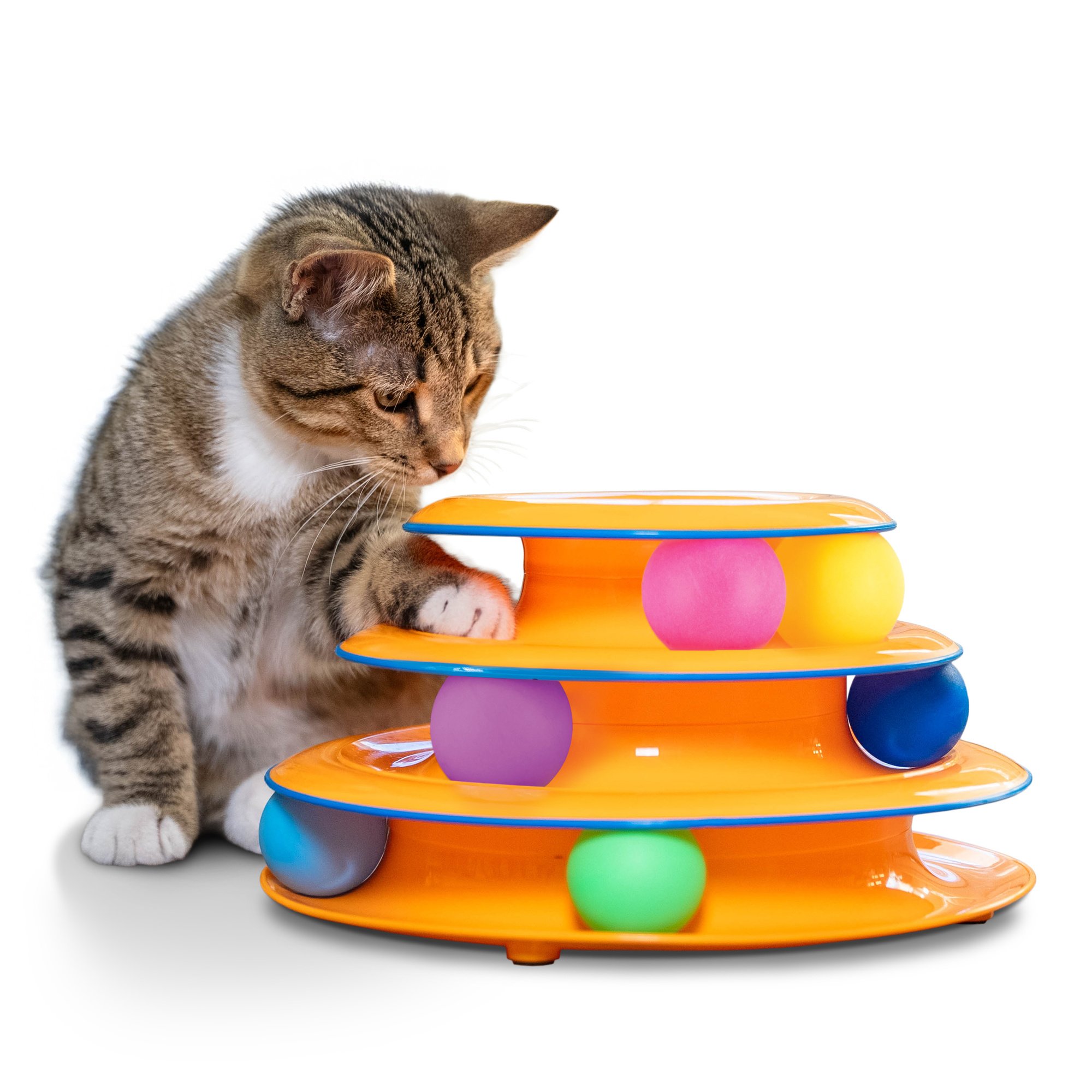 Tower of Tracks Interactive Cat Toy