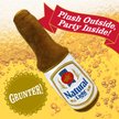 Show in main carousel: Natural Light Plush Bottle Dog Toy, 18-in slide 2 of 6