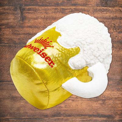 Show full view: Budweiser Plush Mug Dog Toy slide 3 of 6