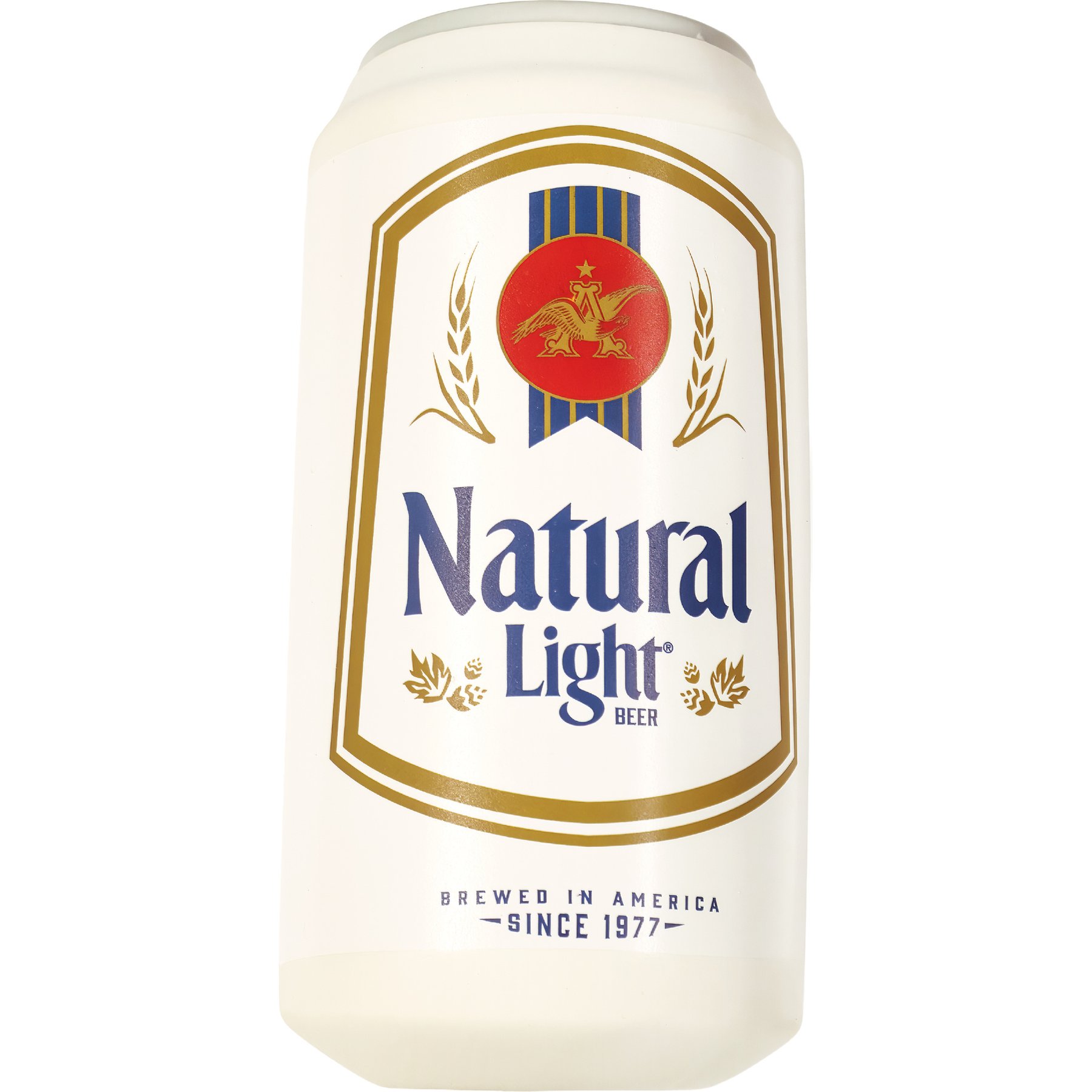 Natural Light Latex Can Dog Toy