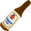 Show in main carousel: Natural Light Plush Bottle Dog Toy, 10-in slide 1 of 6