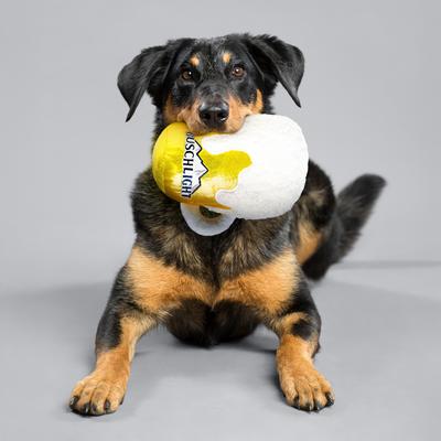 Show full view: Busch Light Plush Mug Dog Toy slide 4 of 6