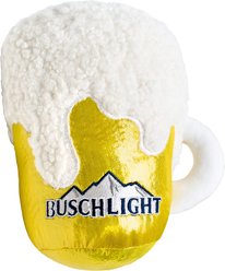 Busch Light Plush Mug Dog Toy