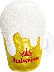 Budweiser Plush Mug Dog Toy