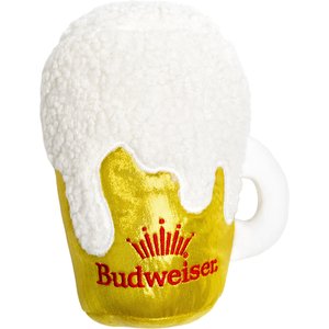 Budweiser Plush Mug Dog Toy