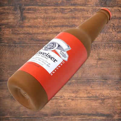 Show full view: Budweiser Latex Bottle Dog Toy, 9.5-in slide 3 of 6